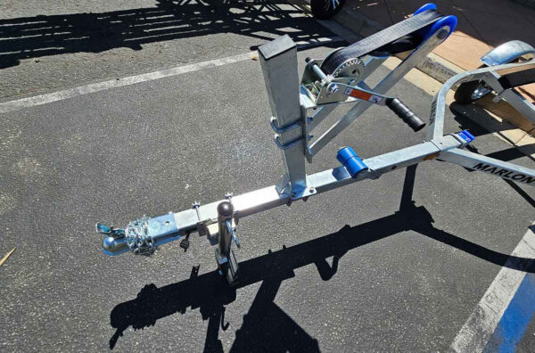 Marlon MB-1250-46 Trailer | Short | Galvanized - Image 3