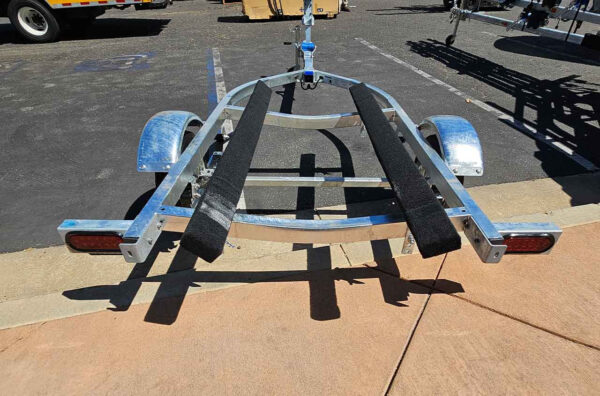Marlon MB-1250-46 Trailer | Short | Galvanized - Image 2