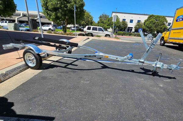 Marlon MB-1250-46 Trailer | Short | Galvanized